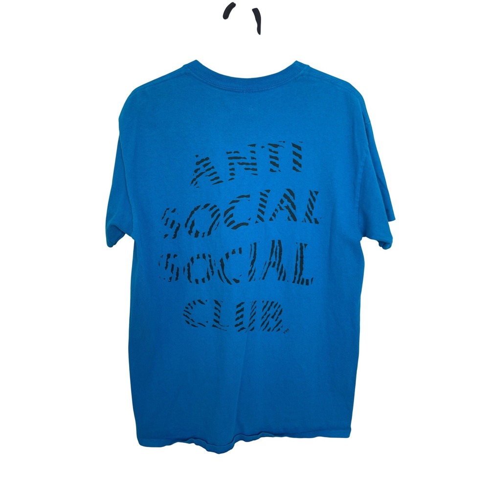Anti Social Social Club Misprint Tee (FW19) Blue Medium